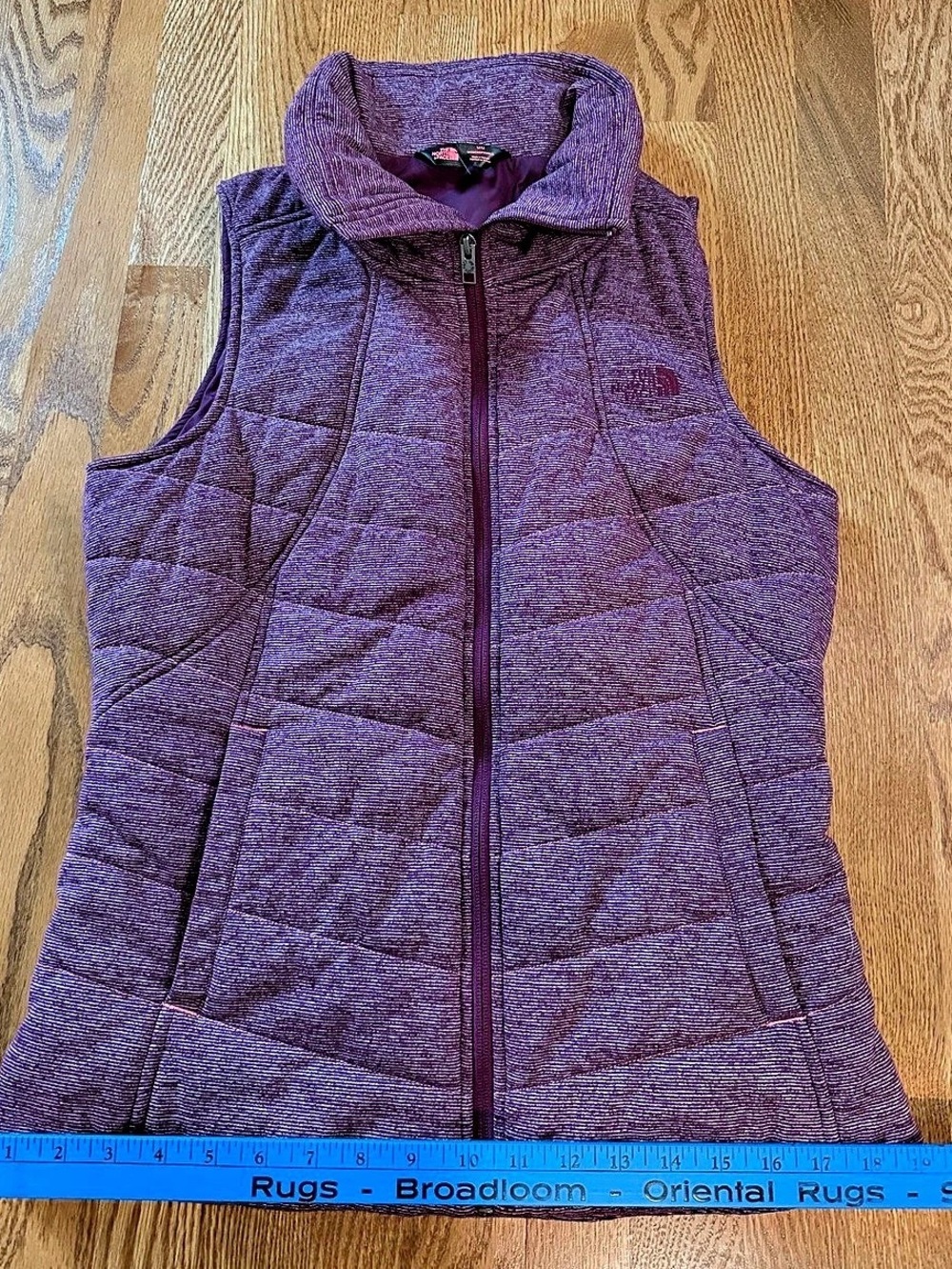 The North Face Medium 730733 Quilted Vest in Purple Size Medium